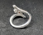 Mothers Ring Solid Sterling Silver or Solid 14kt White, Yellow or Rose Gold, 3, 4, 5, or 6 Stone, Custom Made, Engraving Size 7