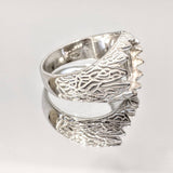 Solid Sterling Silver or 14kt Gold 10x8-18x13 Oval blank Cab (Cabochon) Men's Ring shank setting Size 9-11, 163-034/143-034