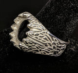 Solid Sterling Silver or 14kt Gold 10x8-18x13 Oval blank Cab (Cabochon) Men's Ring shank setting Size 9-11, 163-034/143-034