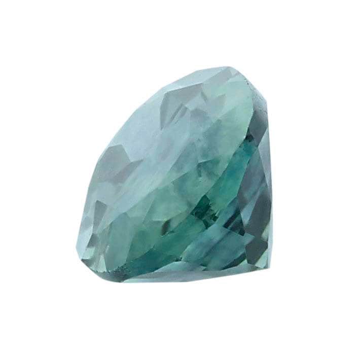 American Mined, Natural Montana Teal Blue Sapphire, 5x3 to 6x4mm