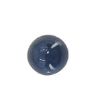 1.54ct Natural Medium Blue Sapphire Cab (Cabochon) 6mm Round, Top Quality