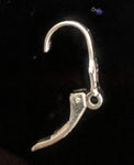 Solid Sterling Silver or 14kt Yellow Or White Gold Lever Back Earring Dangle, Open Ring New, Made in USA 242-045