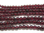 Wholesale, Natural Garnet Beads 16" Strand, Top Quality 3mm-7mm