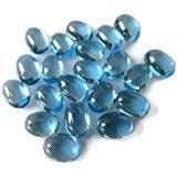 Wholesale, Natural Swiss Blue Topaz Cab (Cabochon) 6x4-12x10mm Oval, Top Quality Calibrated