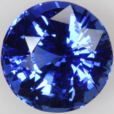 Wholesale, Bright Blue Lab Created Sapphire 1-15mm Round Diamond Cut, VVS Eye Clean