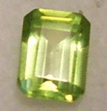 Wholesale, Natural Genuine Pakistani Peridot, 5x3, 6x4, 7x5 Emerald Cut, VVS, Loose Stone, August Birthstone