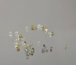 Wholesale, 1 CT Natural Australian Fancy Canary (Yellow) Diamonds Melee, 1-1.5mm Round Cut, 48pcs I1-I2, April Birthstone