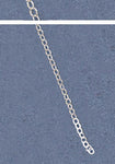 925 Solid Sterling Silver Medium Cable Chain 2mm, Chain by the Foot, Bulk Chain, Made in USA 460-148