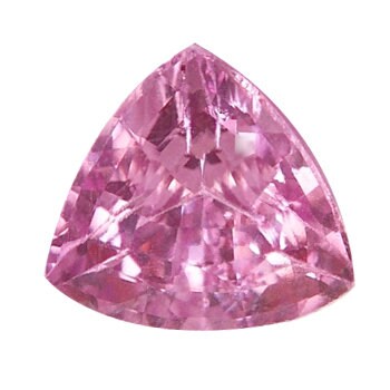 Wholesale, Natural Medium-Light Pink Sapphire, 3-5mm Trillion, VS loose stone, September Birthstone