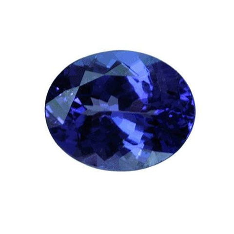 Wholesale, Natural 2.35ct Blue Tanzanite 10x8mm Oval Cut, VVS, Loose Stone, Exceptional Color