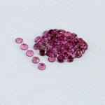 Wholesale, Natural Genuine Brazilian Pink Tourmaline, 2, 2.5, 3,;3.5, 4, 5, or 6mm Round Faceted, VVS loose stone