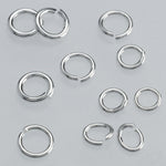 BULK Wholesale High Volume Users - Solid Sterling Silver 4, 4.5, 5.5 3x2.5, 4x3, 5x3.5, 6x4, Oval or Round Jump Rings by Sold ByTroy Ounce