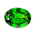 Wholesale, Natural Genuine Russian Chrome Diopside, 5x3, 6x4, or 7x5mm Oval Faceted, VVS loose stone