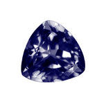 Wholesale, Natural Genuine Violet Blue Iolite, 3-8mm Trillion Faceted, VS loose stone