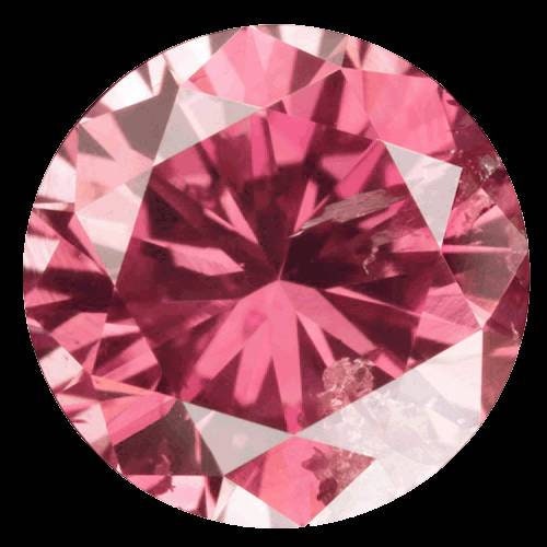 Wholesale, Natural Vivid Pink Diamond, 1-3mm Round, SI1-SI2, Z+