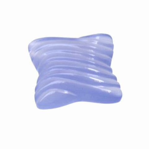 Wholesale, Natural American Blue Chalcedony Carved Cushion (Cabochon) 5mm-12mm, Top Quality, USA Natural Mined Stone