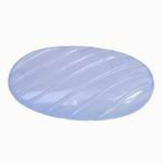 Wholesale, Natural American Blue Chalcedony Carved Oval (Cabochon) 20x13, 26x17, 31x21, 40x26, Top Quality, USA Natural Mined Stone