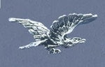 Solid Sterling Silver Large  Casted Eagle, Bald Eagle, Charm, DYI Jewelry, For Silversmiths, Rough Casted, Solder, 564-140-0080