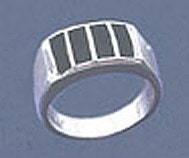 Solid Sterling Silver Inlay Blank Setting, Rough Casted, DYI Jewelry, Empty Ring, Carving, Engraving, For Silversmiths, Size 7-11, 562-064