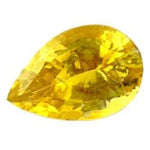 Wholesale, Natural (Genuine) Medium Vivid Medium Yellow Sapphire, 4x3-9x7mm Pear, VS loose stone, September Birthstone, DYI Jewelry
