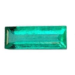 Wholesale, Natural (Genuine) Colombian Emerald, 3.5x2, 4x2, 4.5x2.5, 5x2.5 Baguette, VS., May Birthstone, Loose Stone, Accent Stone