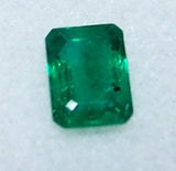 Wholesale, Natural (Genuine) Colombian Emerald, 6x4 or 7x5 Emerald Cut, VS., May Birthstone, Loose Stone, Solitare