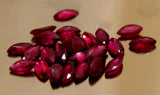 Wholesale, Natural (Genuine)  Sri Lanka Blood Red Ruby, 3X1.5-10X5mm Marquise, VS,  July Birthstone, Loose Stone