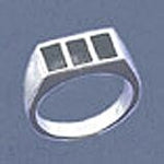 Solid Sterling Silver Inlay Blank Setting, Rough Casted, DYI Jewelry, Empty Ring, Carving, Engraving, For Silversmiths, Size 5-11, 562-068