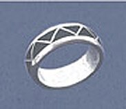 Solid Sterling Silver Inlay Blank Setting, Rough Casted, DYI Jewelry, Empty Ring, Dome Ring, Engraving, For Silversmiths, Size 4-12, 562-094