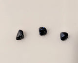 Sale! Lot of 3, Natural Genuine Deep Blue Sapphire, 6x4mm Pear, 1.445 tcw, VS, September Birthstone
