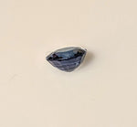 1.91ct, Natural Medium Blue Sapphire, 7mm Round, VVS, loose stone, September Birthstone, Colbolt Blue, Solitaire With Certificate