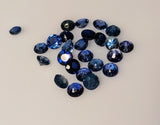 Lot of 5ct, Natural Medium-Dark Blue Sapphire, 3.5mm Round, VS loose stone, September Birthstone, Bulk Stones