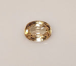 1.76ct, Natural (Genuine) Medium-Light Yellow Sapphire, 8x6mm Oval, VS loose stone, September Birthstone, DYI Jewelry, Solitaire