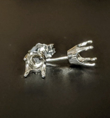 Solid Sterling Silver Or 14kt Gold 1 Set (2 pieces) 4mm-10mm Heart Ear –  JDsGemStacular