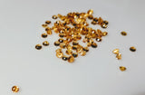 SALE!!! Wholesale Lot, 10 tcw Natural Golden Yellow Sapphire, 2.5-3mm Round, VS loose stone, September Birthstone, Bulk