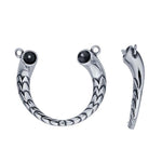 Sterling Silver Festoon Pendant with Pearl Mountings For Half-Drilled Pearls, Custom, 926409