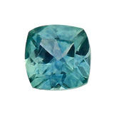 American Mined, Natural Montana Teal Blue Sapphire, 3-4mm Cushion, VS loose stone, September Birthstone, Mined and Cut in USA