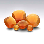 USA, Natural Genuine Lake County Fire Opal, Red-Orange, 6x4 to 12x10 Oval Cut, VVS, Loose Stone, Mined and Cut in USA