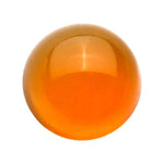 USA, Natural Genuine Lake County Fire Opal, Red-Orange, 6mm, 8mm, 10mm Round Cabochon, Translucent, Loose Stone, Mined and Cut in USA