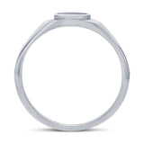 Sterling Silver 5mm Round Cabochon Ring Mounting, blank Cab (Cabochon) setting Size 6 to 8