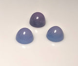 Wholesale, Natural American Blue Chalcedony Round (Cabochon) 8mm, 10mm, 12mm, or 14mm, Top Quality, USA Natural Mined Stone