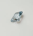 SALE!!!, 3.78ct, Natural Genuine Brazilian Aquamarine, 10x8 Emerald Cut Faceted, SI loose stone