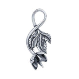 Sterling Silver Pearl Cluster Pendant Mounting For Half-Drilled Pearls, Hidden Bail, Custom, 926266