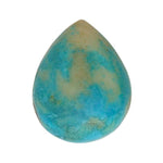 USA Natural Arkansas Mona Lisa Turquise Cab (Cabochon) 8x5 to 10x8 Pear, Mined and Cut in USA