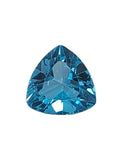 3.255ct, Natural African Swiss Blue Topaz, 9mm Trillion, VVS Eye Clean, Loose Stone, Exceptional Color, Unique Stone, Wholesale