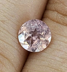 SALE!!!  0.96ct Natural Genuine Brazilian Pink Tourmaline, 6.5mm Round Faceted, SI loose stone