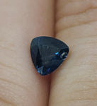 Sale!!!!  0.49ct Natural Medium Dark Blue Sapphire, 5mm Trillion Cut, I Clarity loose stone, September Birthstone