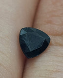 Sale!!!!  0.58ct Natural Midnight Blue Sapphire, 5mm Trillion Cut, VS Clarity loose stone, September Birthstone