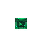 0.31ct Natural Colombian Emerald, 4mm Square Cut, VVS Eye Clean, May Birthstone, Loose Stone