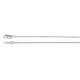 925 Solid Sterling Silver Very Light, Light, Medium, Heavy French Rope Chain 16", 18", 20", 24", New